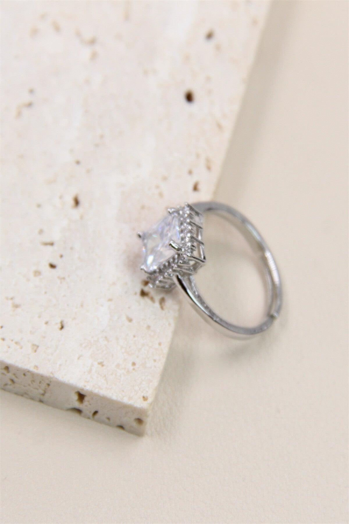 Bague ajustable en acier inoxydable