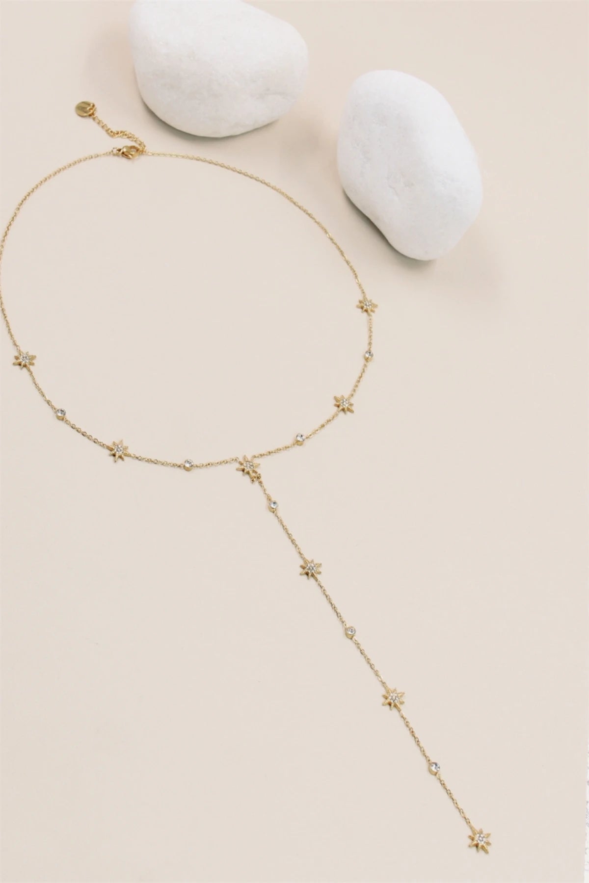 Collier long en Y
