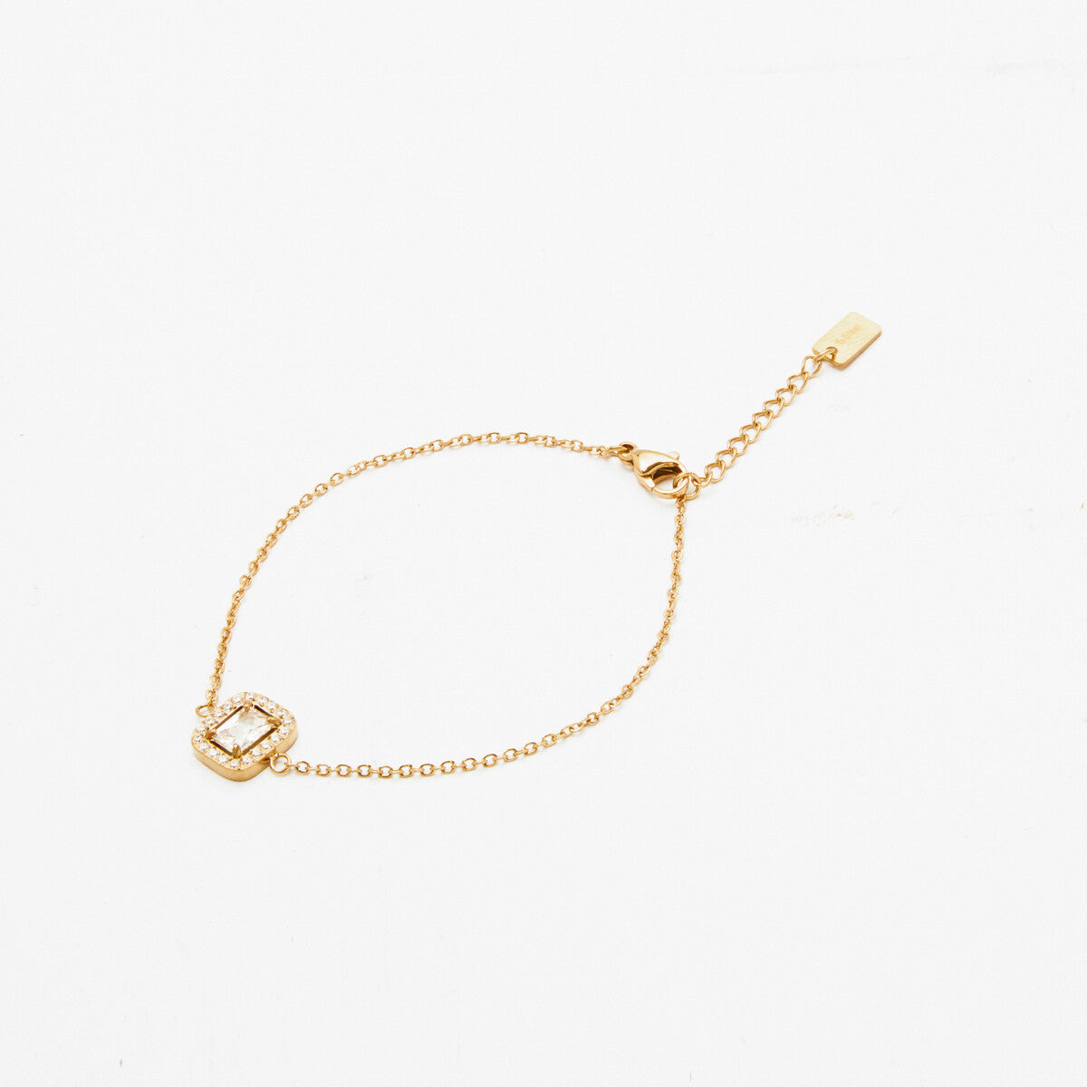 Bracelet doré en acier inoxydable