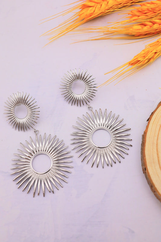 Boucle d’oreille en acier inoxydable