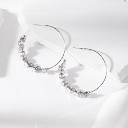 Boucle d’oreille créoles acier inoxydable
