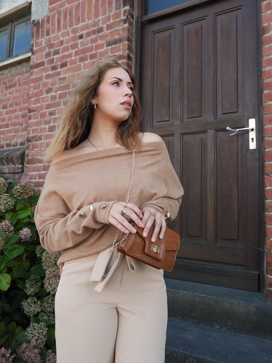 Blouse Tan