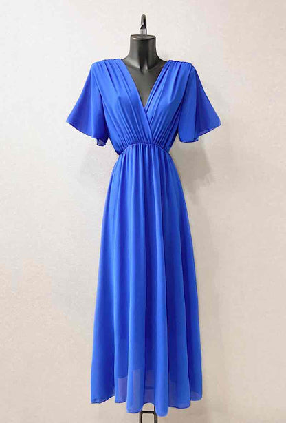 Robe blum bleu