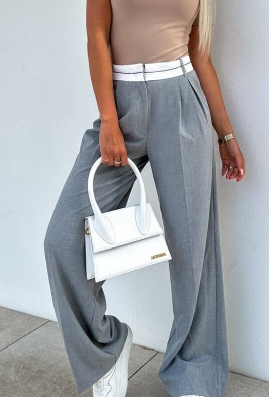 Pantalon habillé gris